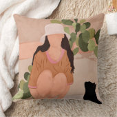 静かな午後 クッション (ブランケット)