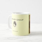 静かな反射のマグ コーヒーマグカップ (正面左)