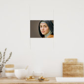 静かな反射の聖テレサ ポスター (キッチン)