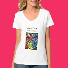 静かな反射の魔法Tシャツ Tシャツ