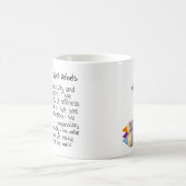 静かな反逆者のための声明のマグ コーヒーマグカップ (中央)