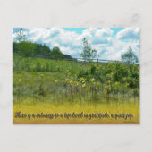 静かな喜び ポストカード (正面)