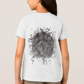 静かな喪失 トライブレンドTシャツ (裏面)