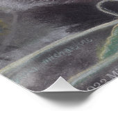 静かな場所 – 子猫とクモの巣のポスター ポスター (コーナー)