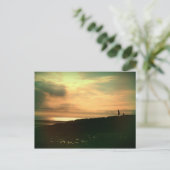 静かな夕べオンビーチ ポストカード (スタンド正面)