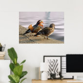 静かな夕べ! ポスター (ホームオフィス)