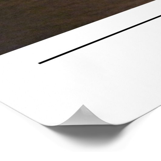 静かな夕べ- Send Coffee Art ポスター (角)