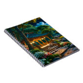 静かな夜のノートの庭(1) ノートブック (右側)