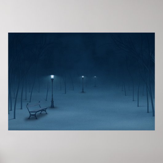 静かな夜 ポスター (正面)