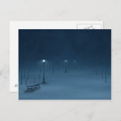 静かな夜 ポストカード (正面/裏面)