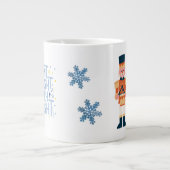 静かな夜、聖なる夜 ジャンボコーヒーマグカップ (正面)