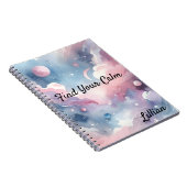 静かな天文学の雑誌を見つける ノートブック (右側)