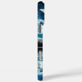 静かな女性のカーボーイナイトザフルムーン Case-Mate iPhoneケース (裏面 / 右)