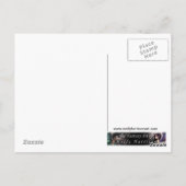 静かな妖精ファンタジーアートハガキ ポストカード (裏面)