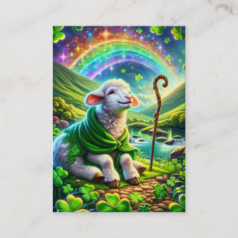 静かな子羊の Psalm 23 KJV カード