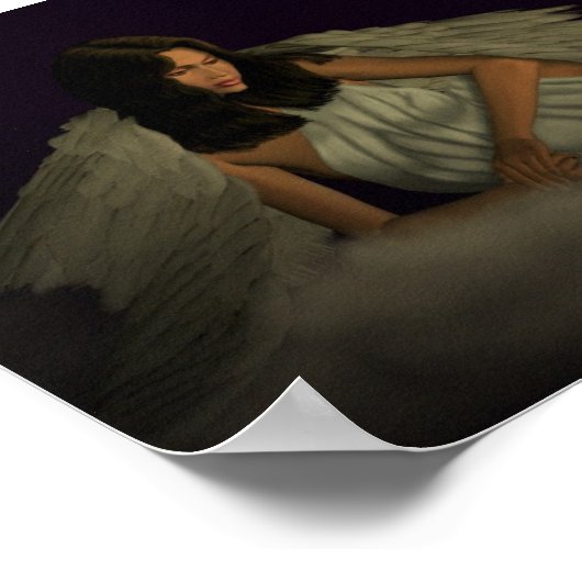 静かな孤独 ポスター (角)