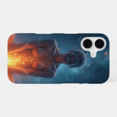 静かな宇宙 iPhone 16ケース (裏面横)