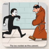 "静かな尊敬" コースター (正面)