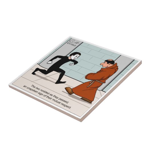 "静かな尊敬" タイル (側面)