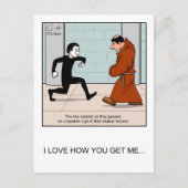 "静かな尊敬" ポストカード (正面)