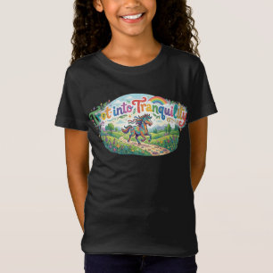 静かな小走り Tシャツ