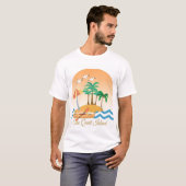 静かな島 Tシャツ (正面フル)