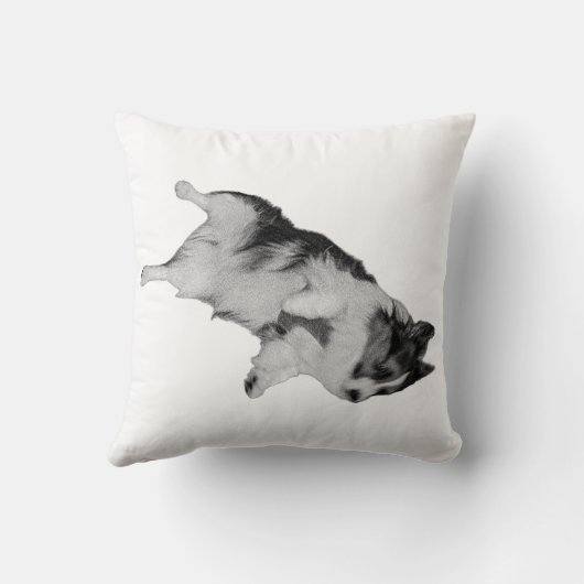 静かな幸せ クッション (裏面)