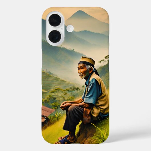 静かな座 Case-Mate iPhoneケース (裏面)