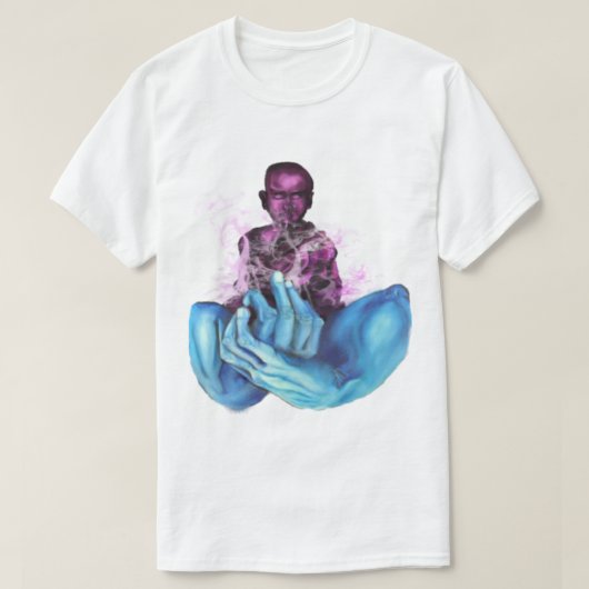 静かな心 Tシャツ (デザイン正面)
