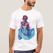 静かな心 Tシャツ (正面)