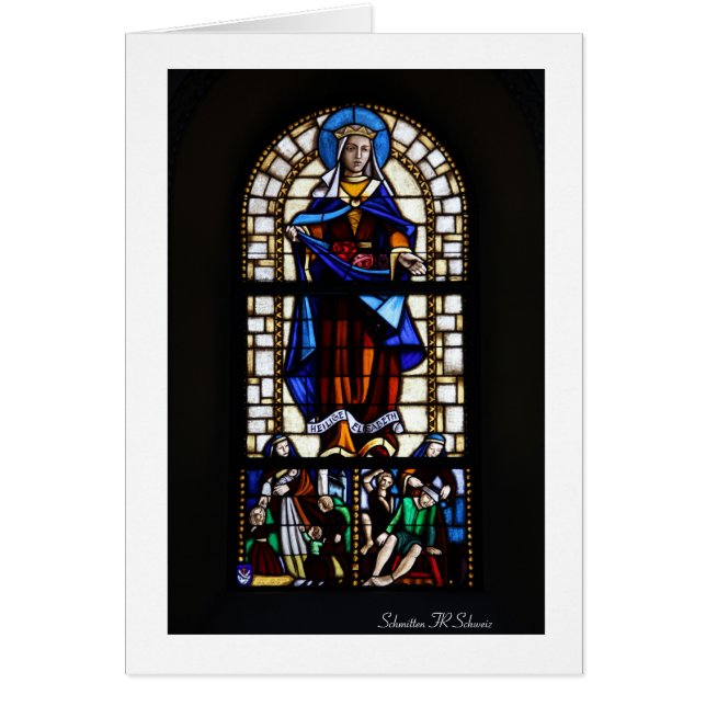 静かな悲しみのカード (正面)