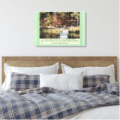 静かな感動的勇気 キャンバスプリント (インサイチュ (寝室))