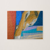 「静かな憧れ」の-黄色いラーチャー ジグソーパズル (横)