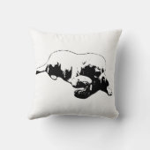 静かな所有 クッション (裏面)