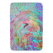 静かな抽象芸術流動的な芸術 バスマット (正面縦)