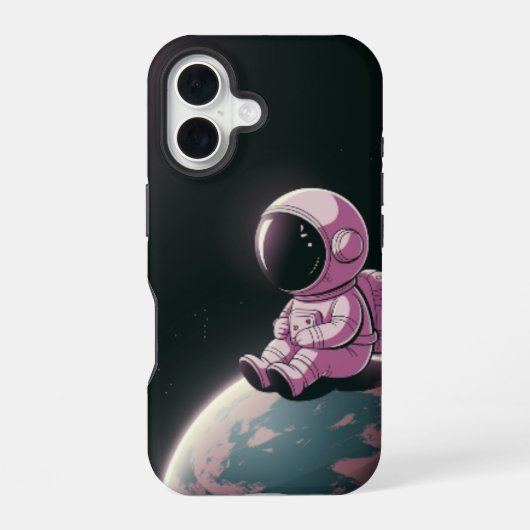 静かな探索 iPhone 16ケース (裏面)