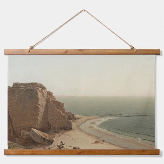 静かな日マンチェスター1873ランドスケープ絵画ズ 吊り下げ型タペストリー (正面)