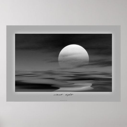 静かな日没 ポスター (正面)