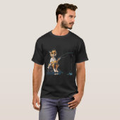 静かな日、優しい波紋 Tシャツ (正面フル)