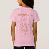 静かな星に導かれて Tシャツ 天体の休日 (裏面)