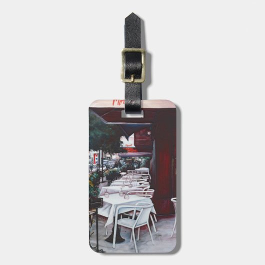 静かな昼光 ラゲッジタグ (正面縦)