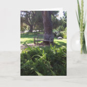 静かな時の挨拶状 カード (正面)