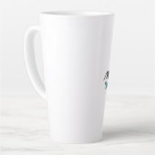 静かな時間のマグカップ カフェラテマグ (左アングル)