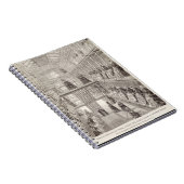 静かな時間の間の仕事の女性囚人 ノートブック (右側)