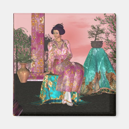 静かな時間磁石 マグネット (正面)