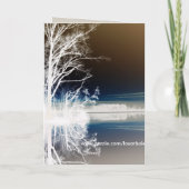 静かな時間 カード (裏面)