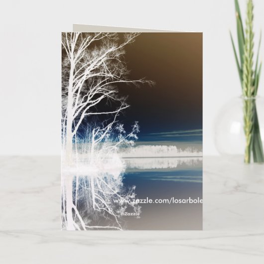 静かな時間 カード (裏面)