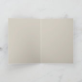 静かな時間 カード (内部)