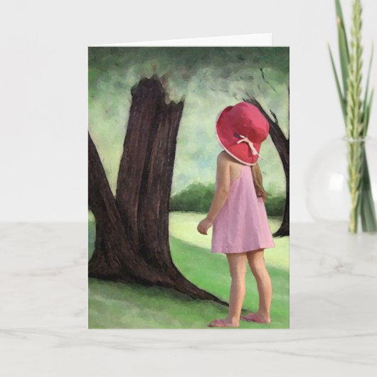 静かな時間 カード (正面)