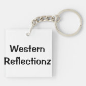 静かな時間 キーホルダー (裏面)